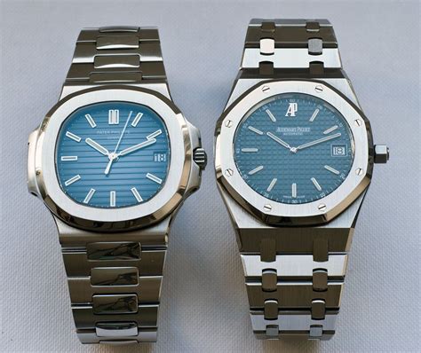 patek philippe nautilus 5711 vs royal oak|Patek Philippe Nautilus review.